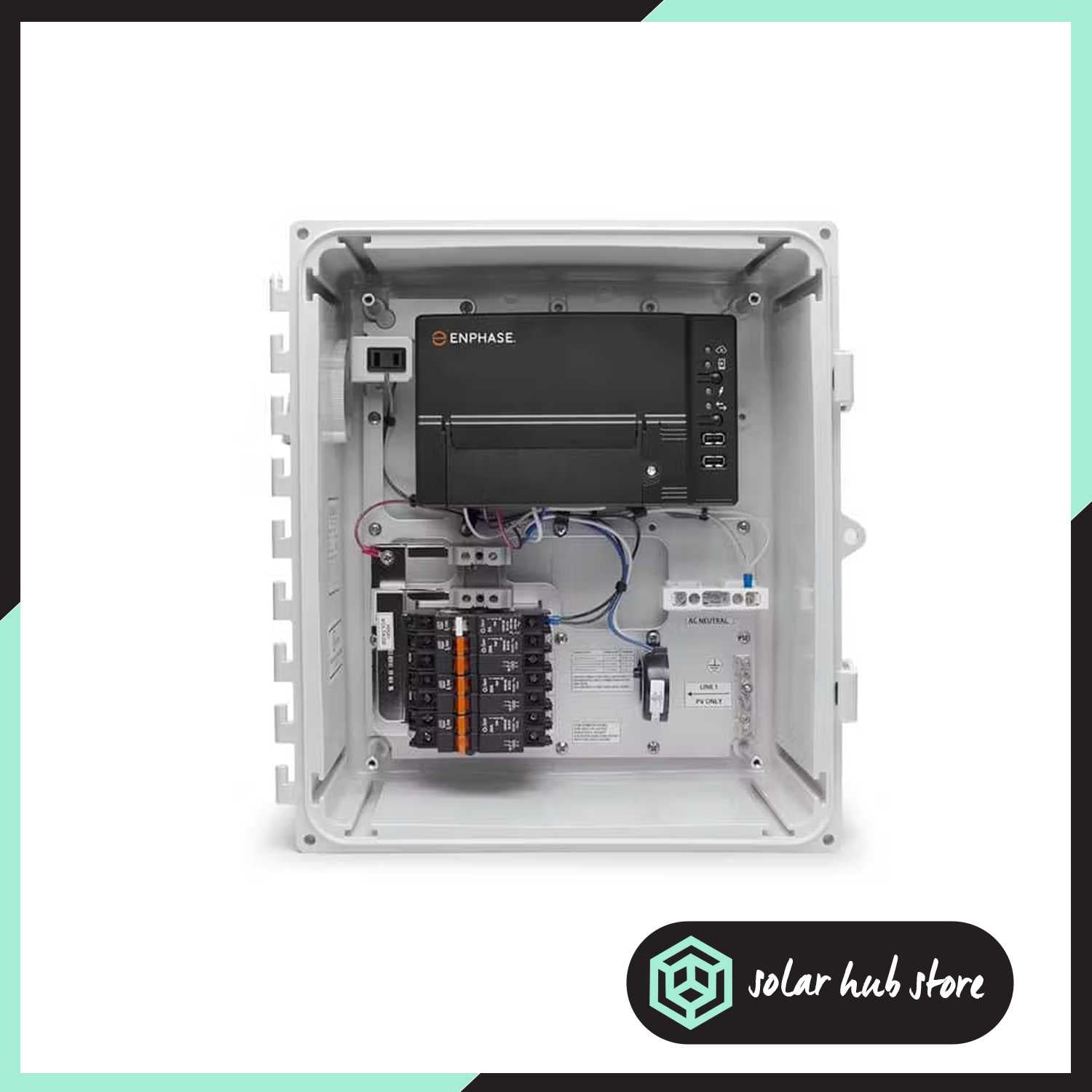 Enphase IQ AC Combiner with IQ Envoy - Efficient Solar Setup